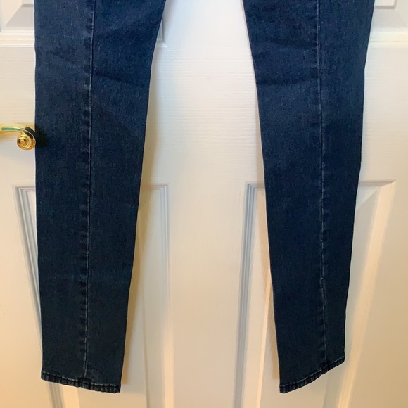 NWT Rock Revolution skinny jeans denim leggings Sz 25 Dark wash - Picture 5 of 10